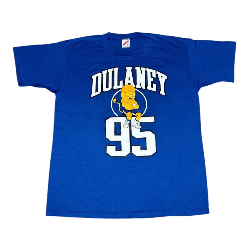 Vintage 90s Dulaney High School Lions Double Sided T-Shirt